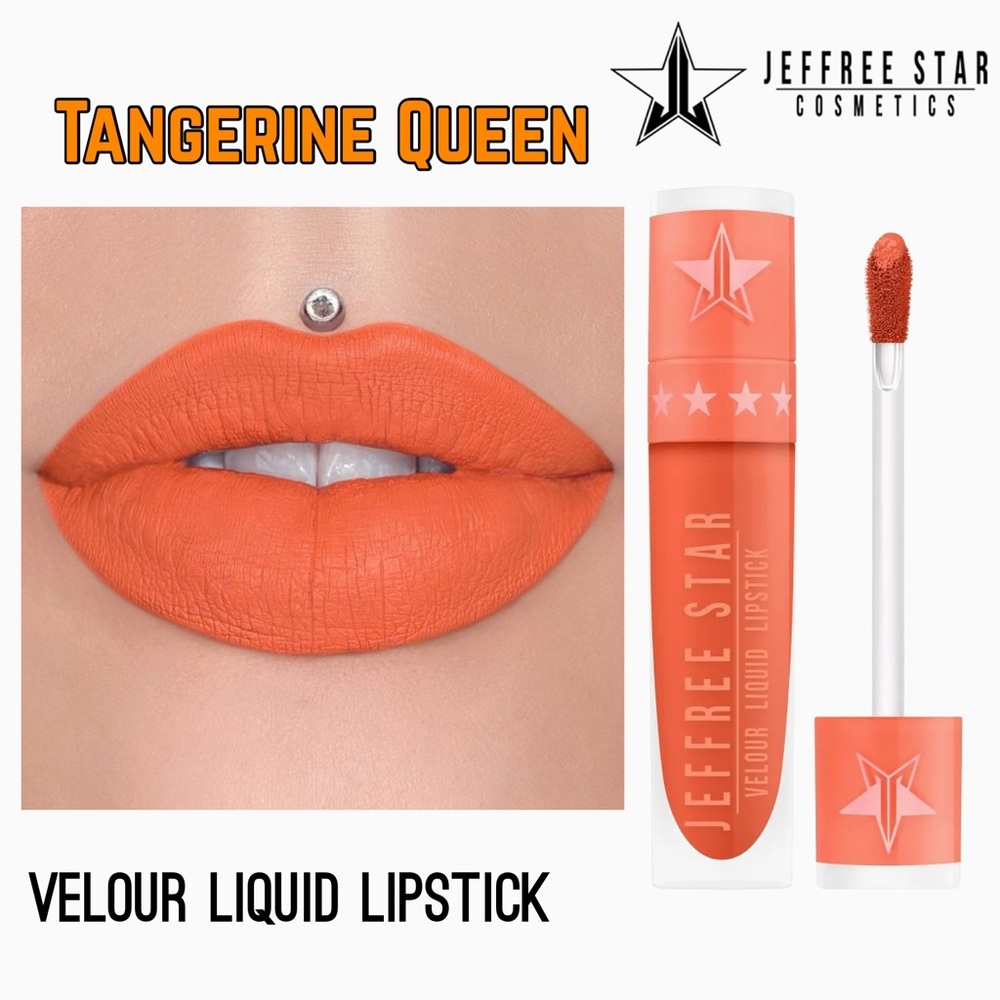 Tangerine Queen • Jeffree Star Cosmetics✨Velour Liquid Lipstick • New in Box